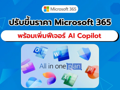 Microsoft ปรับขึ้นราคา Microsoft 365 Personal และ Family พร้อมเพิ่มฟีเจอร์ Copilot และ AI