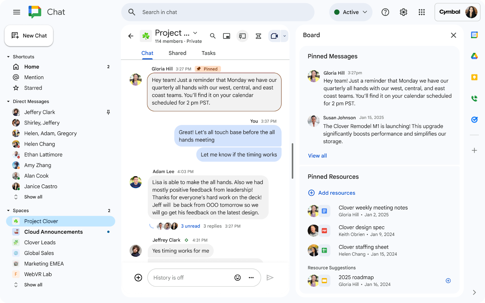 Google Chat เปิดตัวฟีเจอร์ Board ใหม่! ปักหมุดข้อมูลสำคัญ จัดการงานได้ในที่เดียว