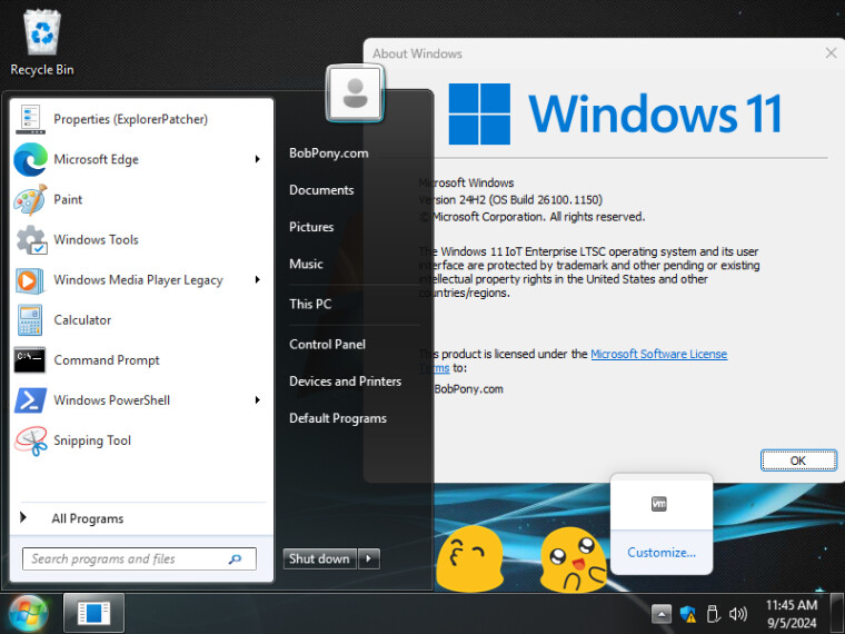 เปลี่ยนแถบงานและเมนู Start บน Windows 11 ให้เหมือน Windows 7 ได้แล้ว!!