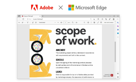 Microsoft จะเปลี่ยนเอนจินอ่าน PDF บน Edge เป็น Acrobat