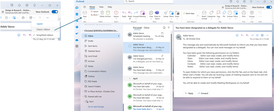 อัปเดตล่าสุด! Microsoft แชร์เคล็ดลับการใช้งาน New Outlook for Windows และอื่นๆ